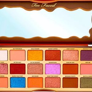 Too Faced Better Than Chocolate
Cocoa-Infused Eye Shadow Palette
Retail $54